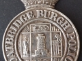 Coatbridge Burgh Police cap badge
